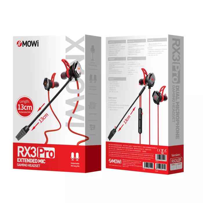 Plextone Mowi RX3 Pro Gaming Earphone with Microphone price in